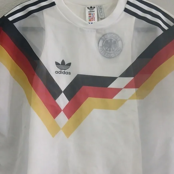 Adidas World Cup GERMANY Jersey FUSSBALL CLUB. womens Small Top - Picture 2 of 8